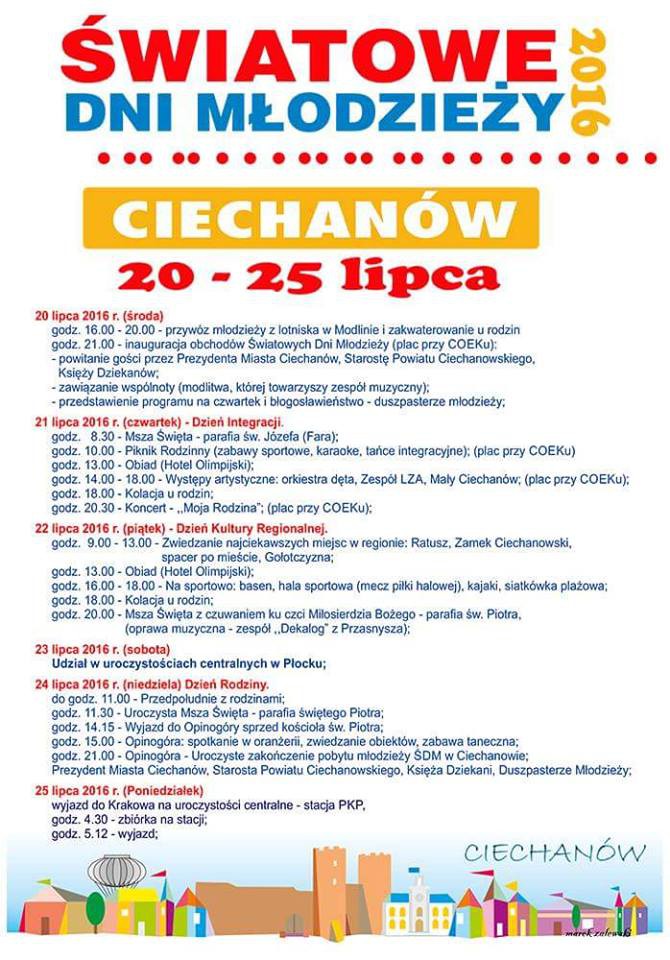 Do Ciechanowa przyjechali już pierwsi pielgrzymi na ŚDM