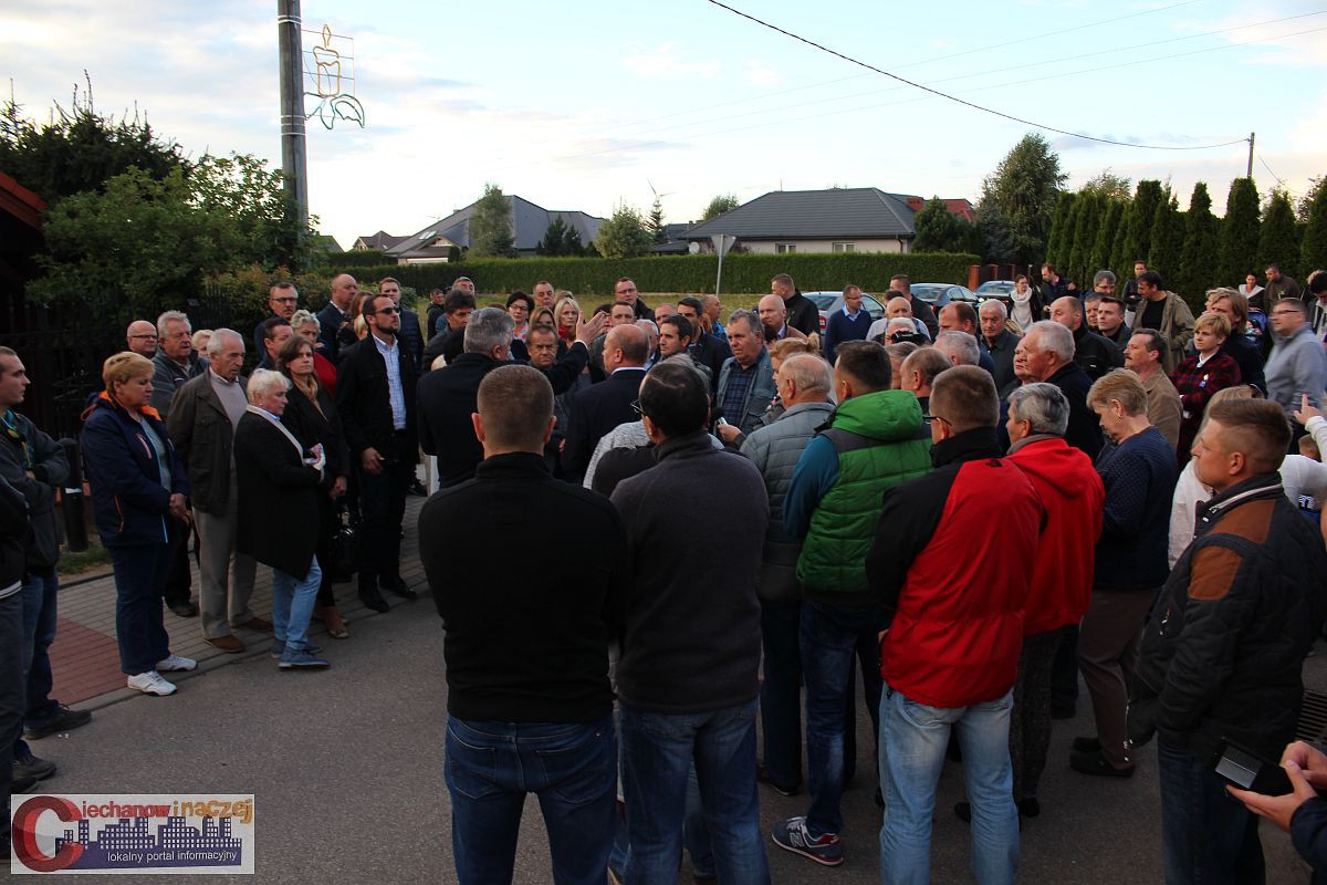 Fala protestów w Ciechanowie. Nie chcą w okolicy kontenerów socjalnych