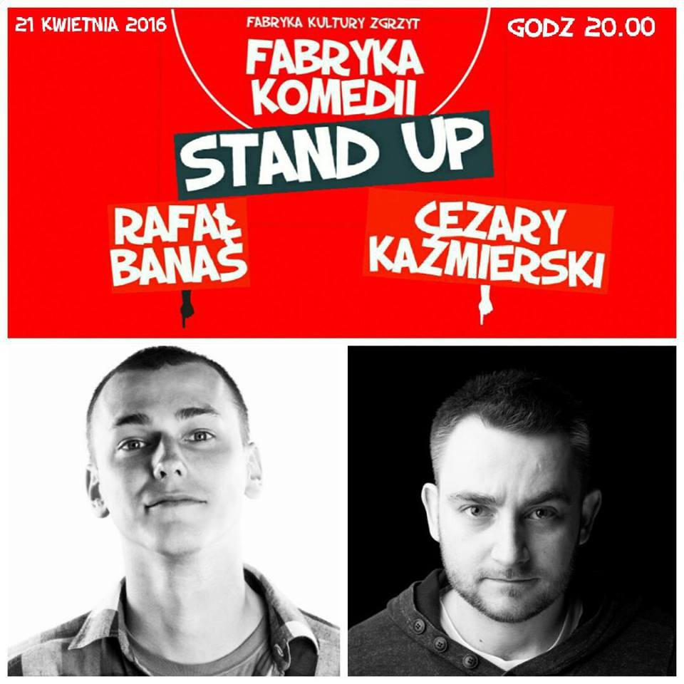 Stand Up w Ciechanowie - Mamy do rozdania zaproszenia!