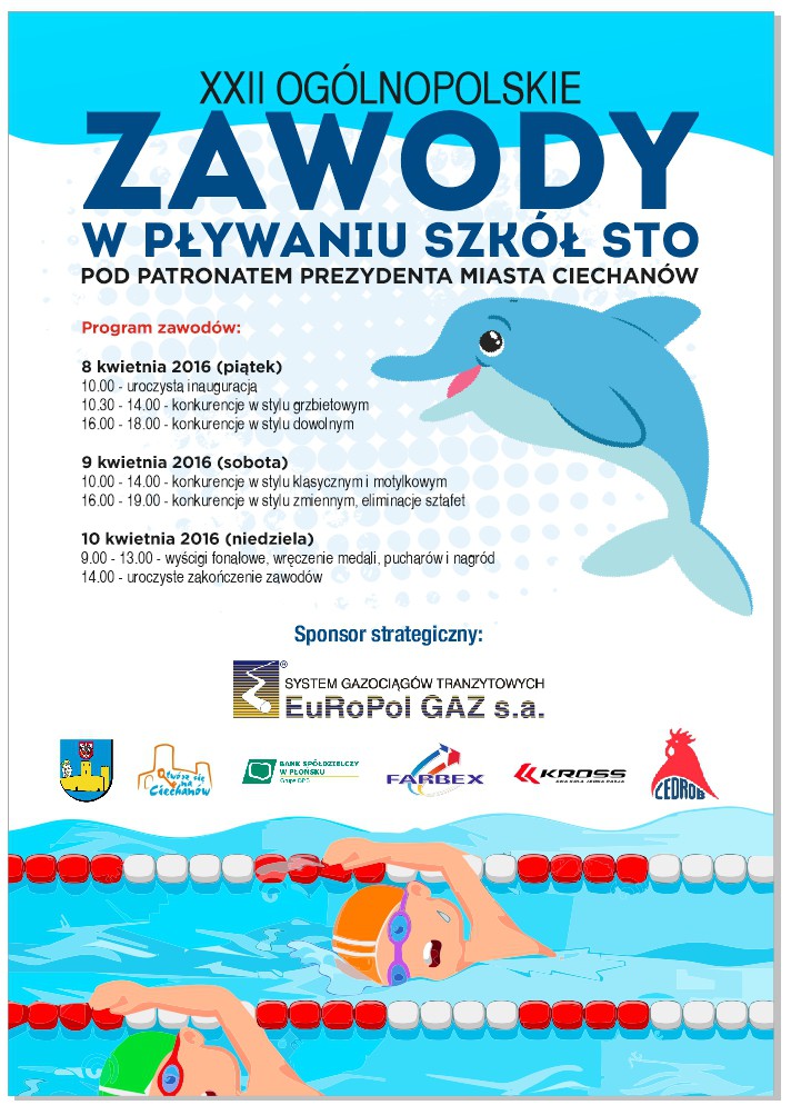 Żabką i delfinem z Ciechanowa do Warszawy