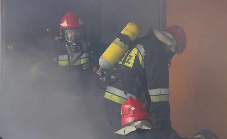 Tragiczny pożar u sąsiadów. Zginął mężczyzna