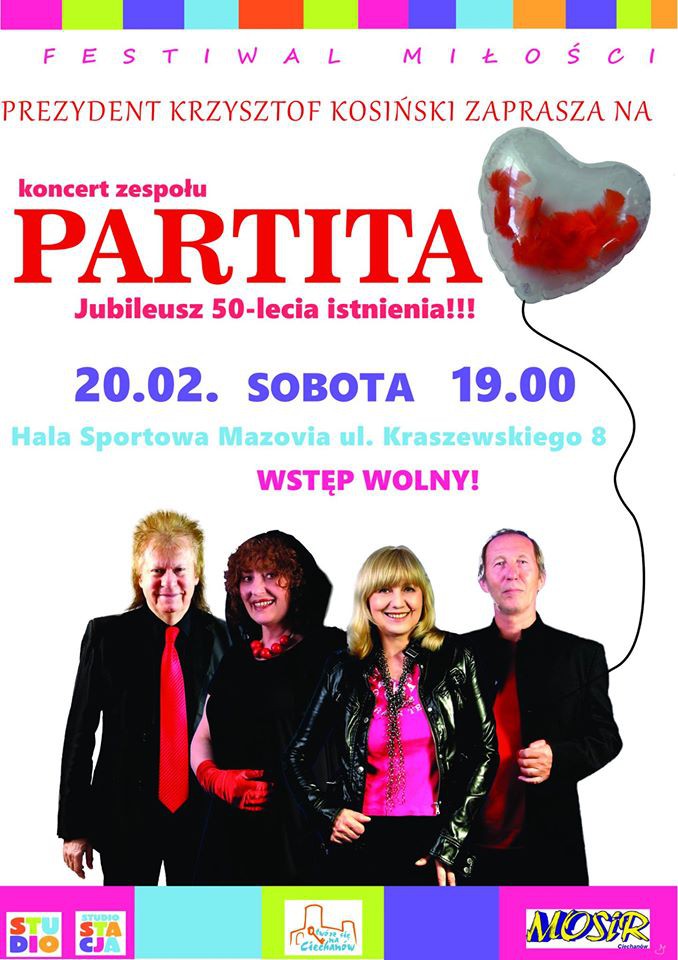 W Ciechanowie odbędzie się Festiwal Miłości