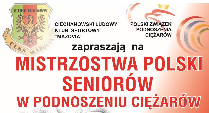 W Ciechanowie ruszają Mistrzostwa Polski w podnoszeniu ciężarów