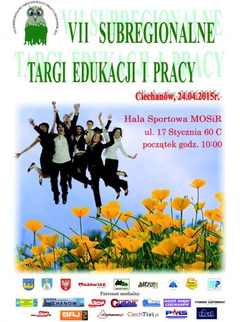 W Ciechanowie odbędą się Subregionalne Targi Edukacji i Pracy