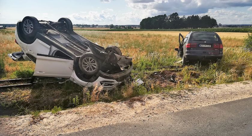 Cztery osoby ranne w wypadku. Sprawca był pijany [zdjęcia]