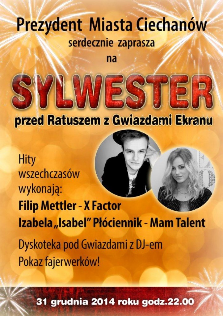 Znamy program Sylwestra przed Ratuszem. To ma być noc z 