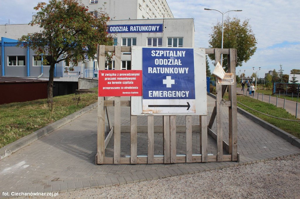 Szpitalny Oddział Ratunkowy w Ciechanowie już po remoncie! (zdjęcia)