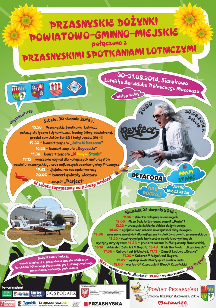 Propozycja na weekend: Pokazy lotnicze i koncert Perfect