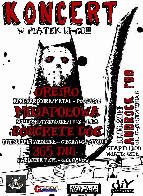 Cztery kapele zagrają dziś w Androck Pub!