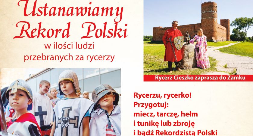 Ciechanów miastem rycerzy - po raz drugi będziemy bić rekord Polski!