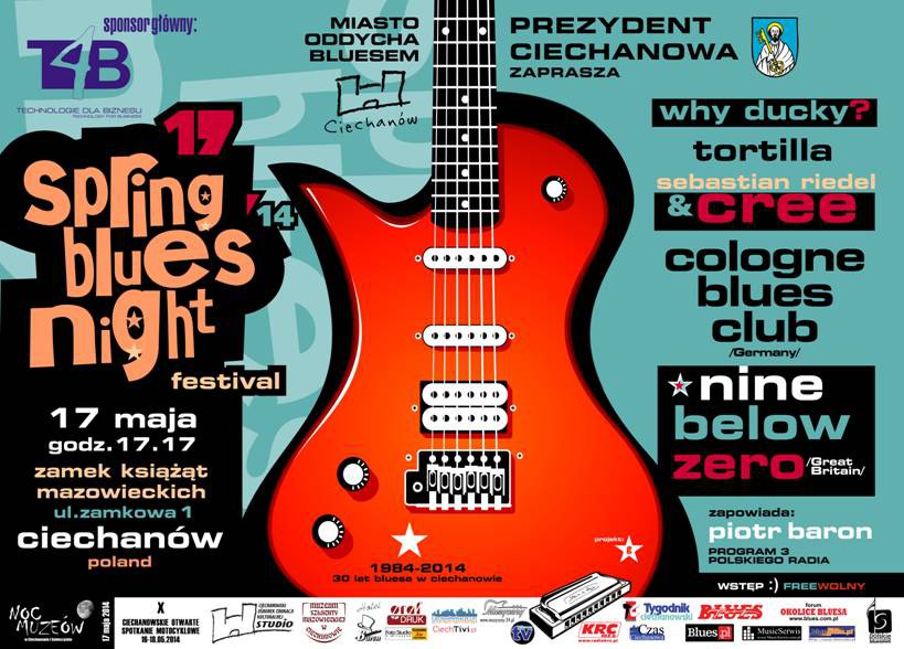 W sobotę po raz 17. zagra Spring Blues Night Festival
