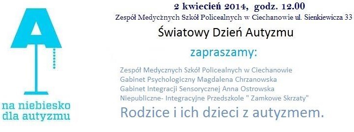 Ciechanowskie obchody Światowego Dnia Autyzmu