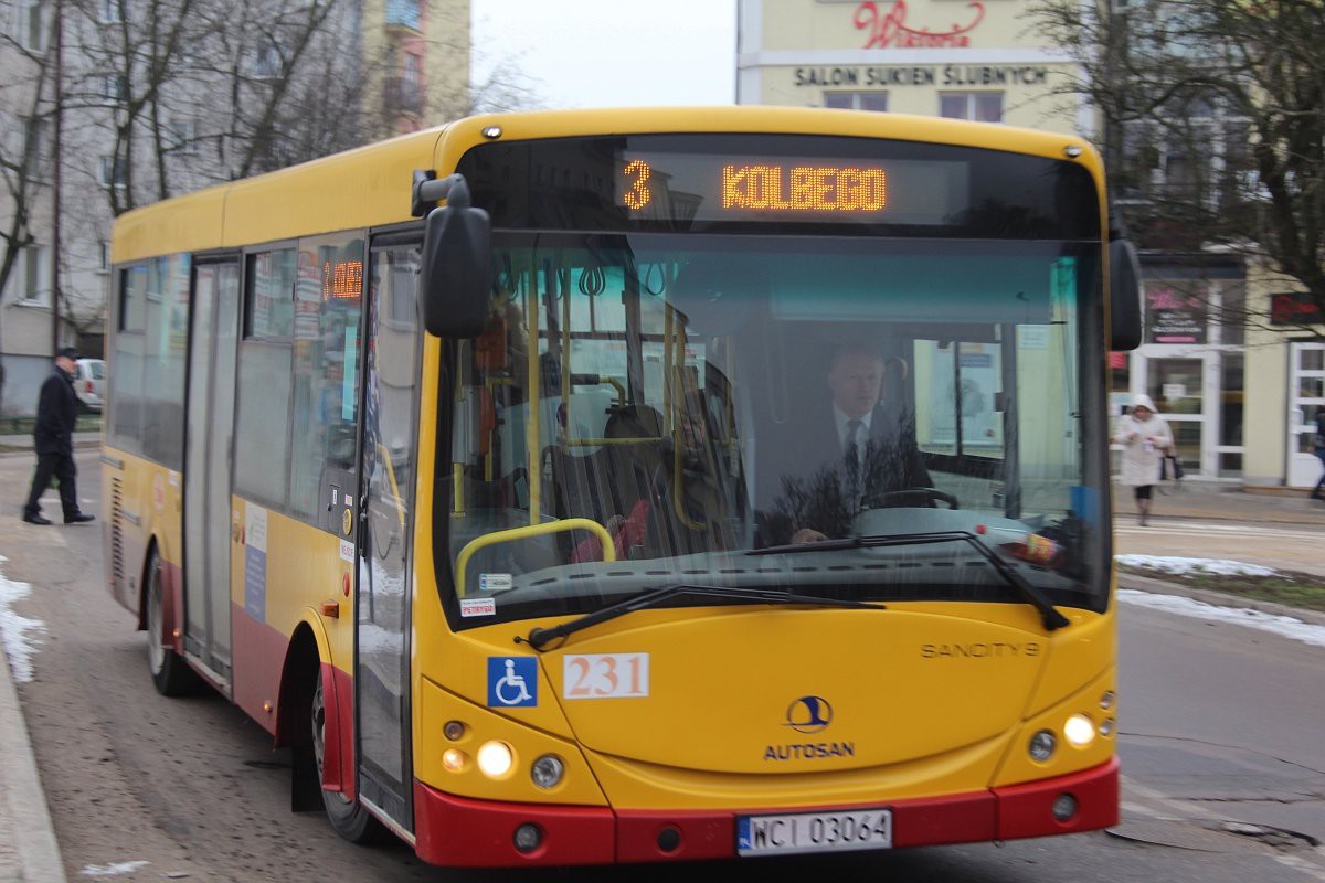 Korekty czasowe kursów linii 2 i 7