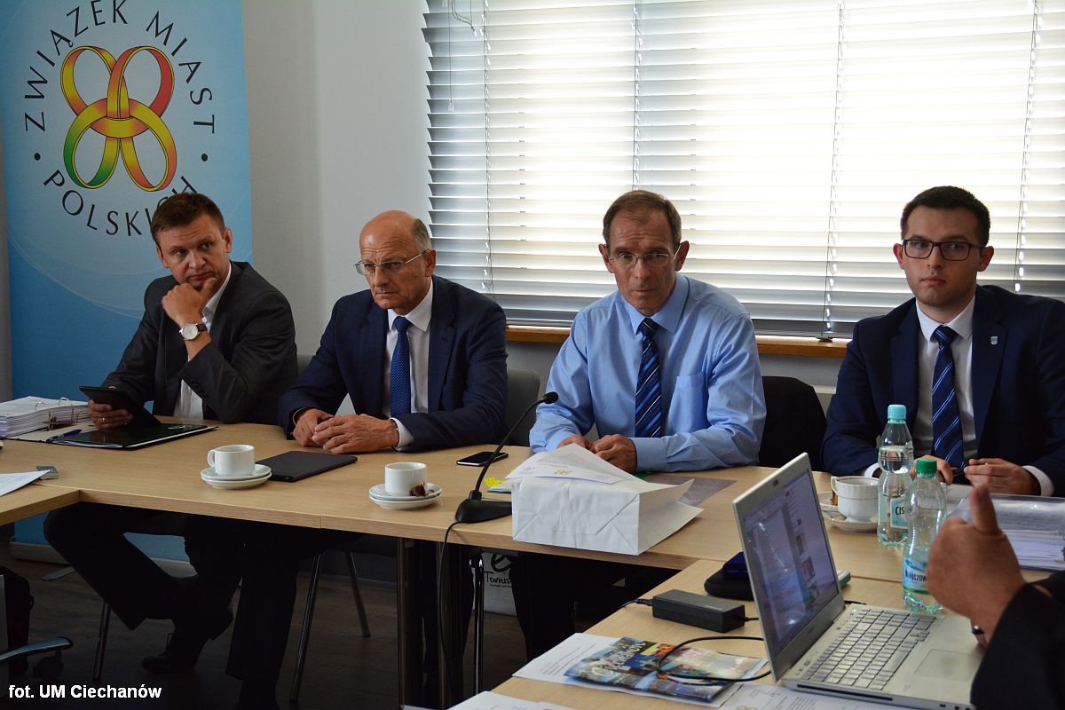 Region ciechanowski silniejszy w Związku Miast Polskich