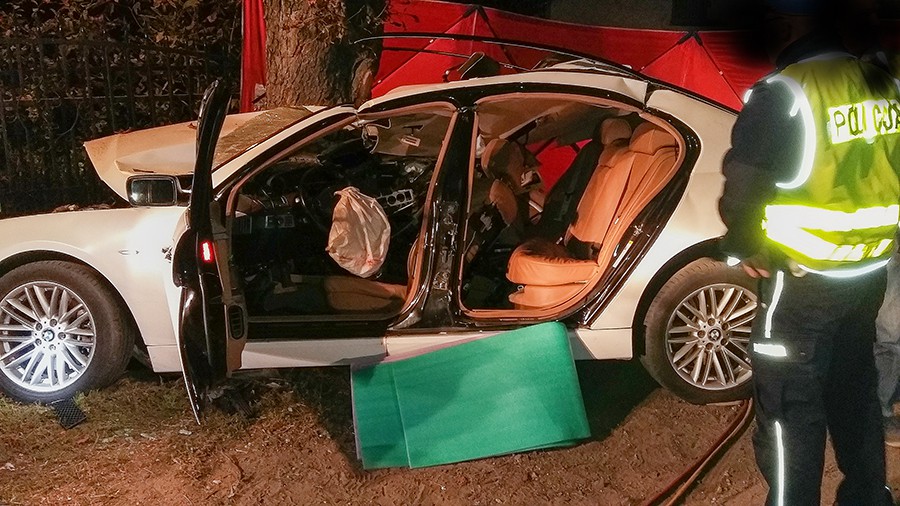 Po wypadku w Kątach. Policja: 