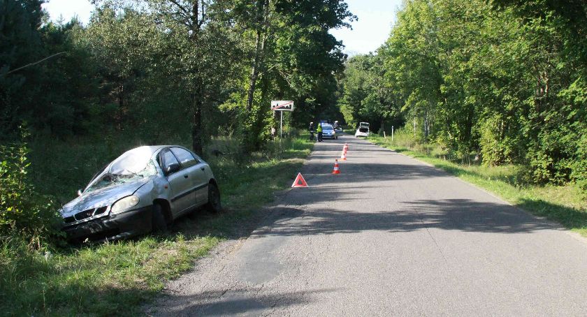 Zderzenie samochodu osobowego z łosiem