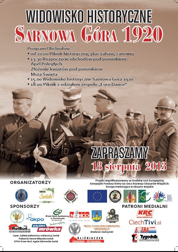 W niedzielę widowisko historyczne w Sarnowej Górze