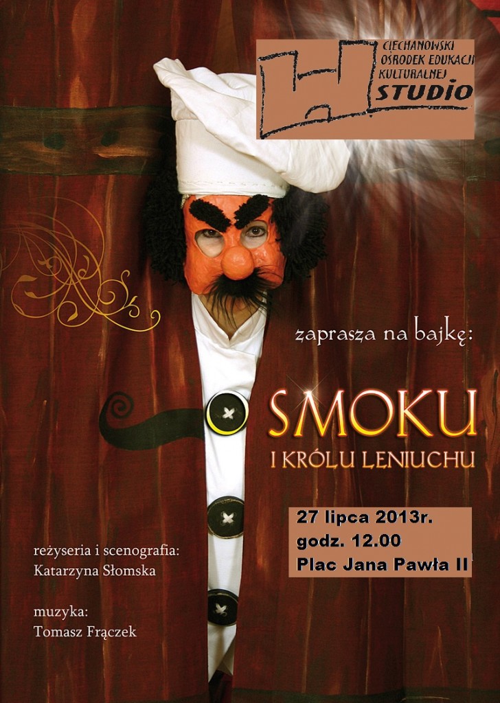 Smok i król Histeriusz odwiedzą w sobotę ciechanowski rynek