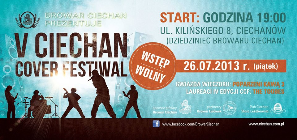 Ciechan Cover Festival już w ten piątek!