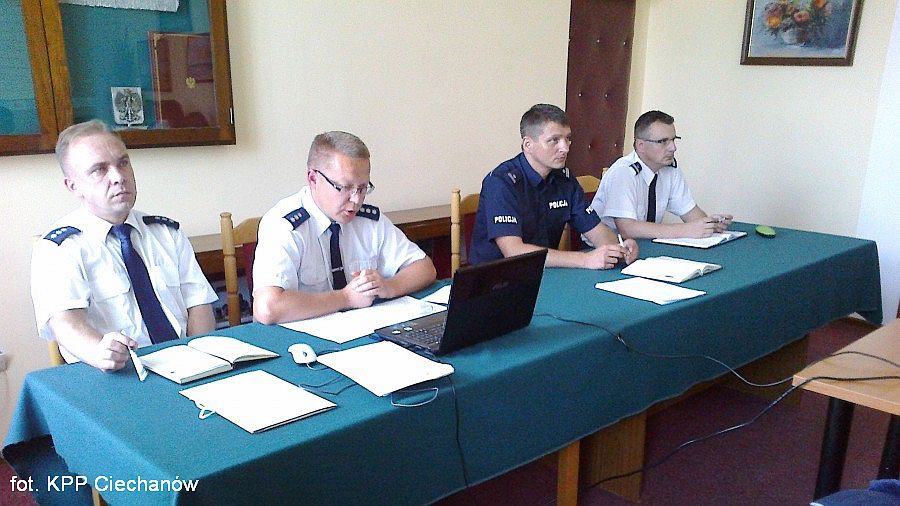 Ciechanowska policja analizuje osiągnięte wyniki