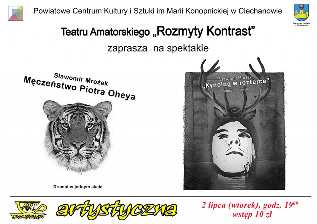 Mrożek w Artystycznej - we wtorek premiera