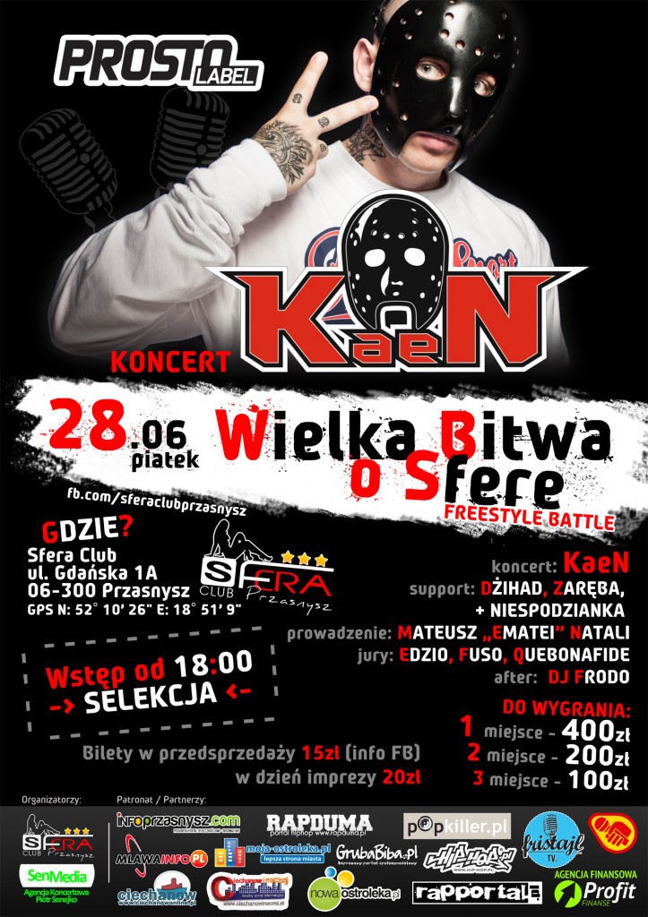 Wielka Bitwa o Sferę i koncert Kaen
