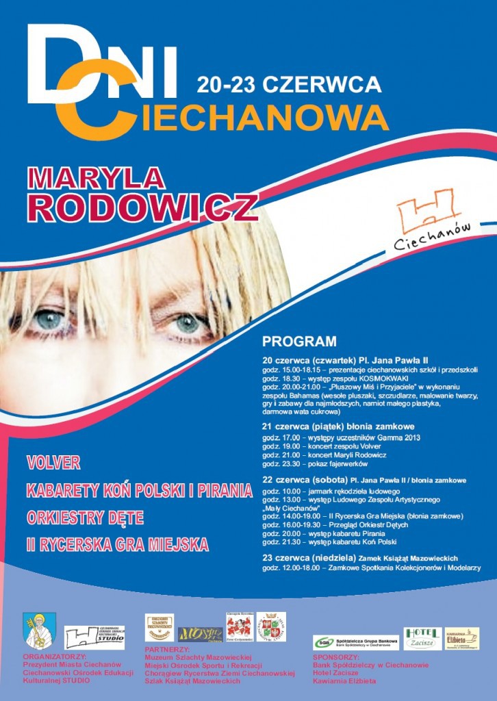 W czwartek ruszają Dni Ciechanowa - zobacz program 