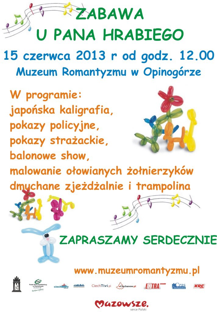 Zabawa u Pana Hrabiego w Opinogórze