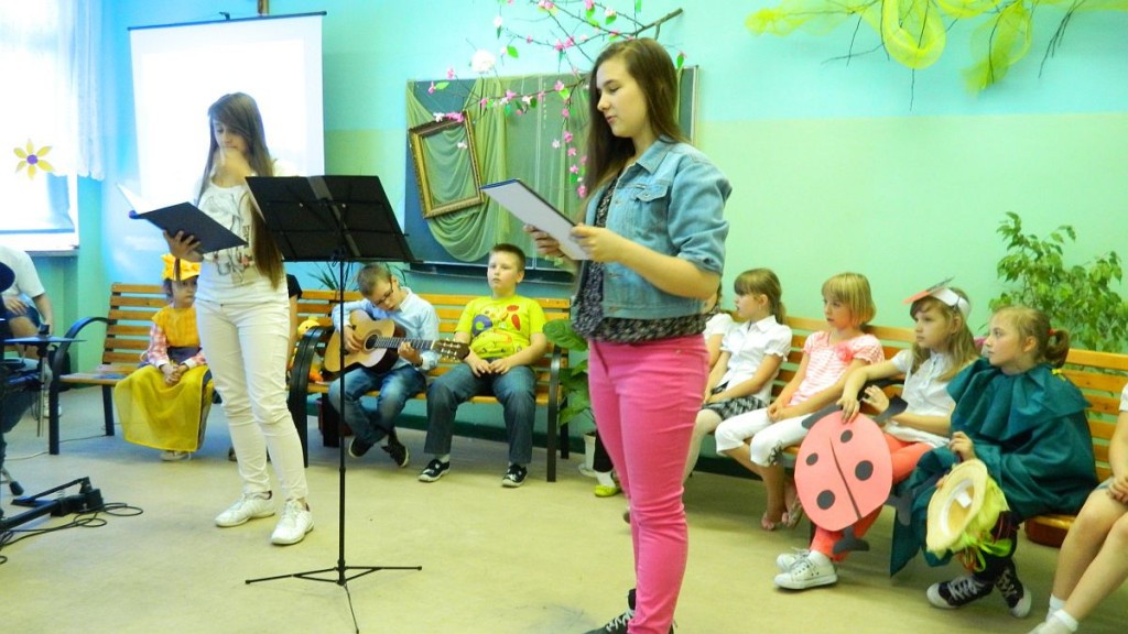 Wiosna z poezją w Miejskim Zespole Szkół nr 1