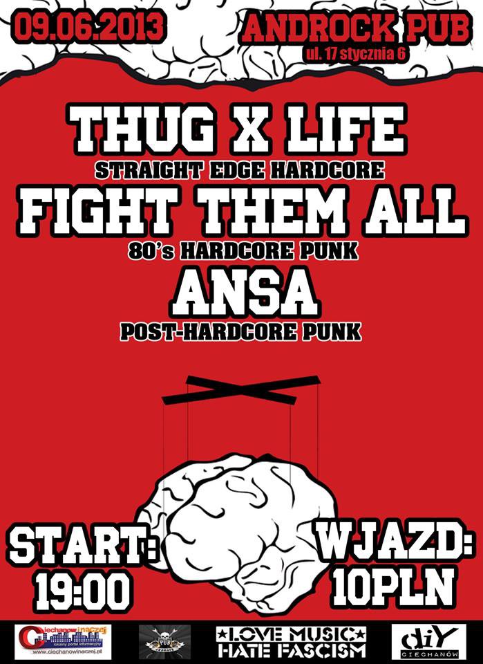 Hardcore w Androck Pub już w niedzielę!