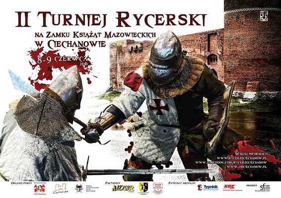 Rycerze podbiją Ciechanów! Już w ten weekend II Turniej Rycerski