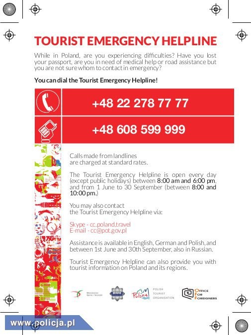 Rusza Telefon Bezpieczeństwa dla turystów