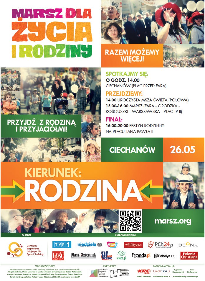Pomaszerują dla życia i rodziny
