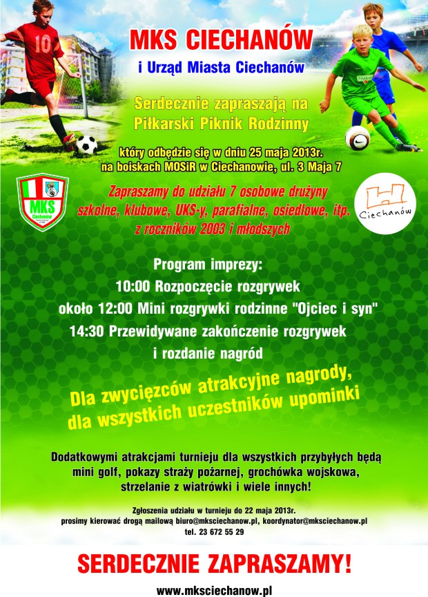 Piłkarski Piknik już w sobotę na stadionie!