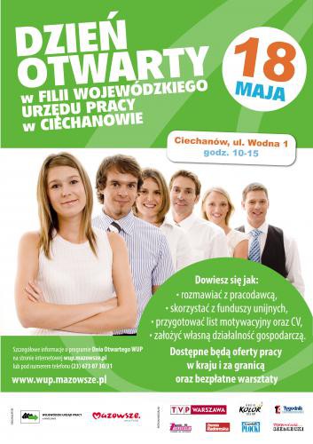 Wojewódzki Urząd Pracy organizuje jutro dzień otwarty