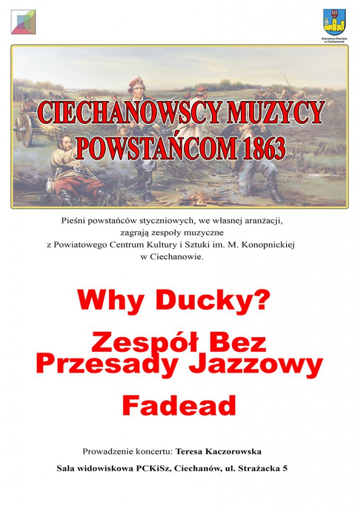 CIECHANOWSCY MUZYCY POWSTAŃCOM 1863 