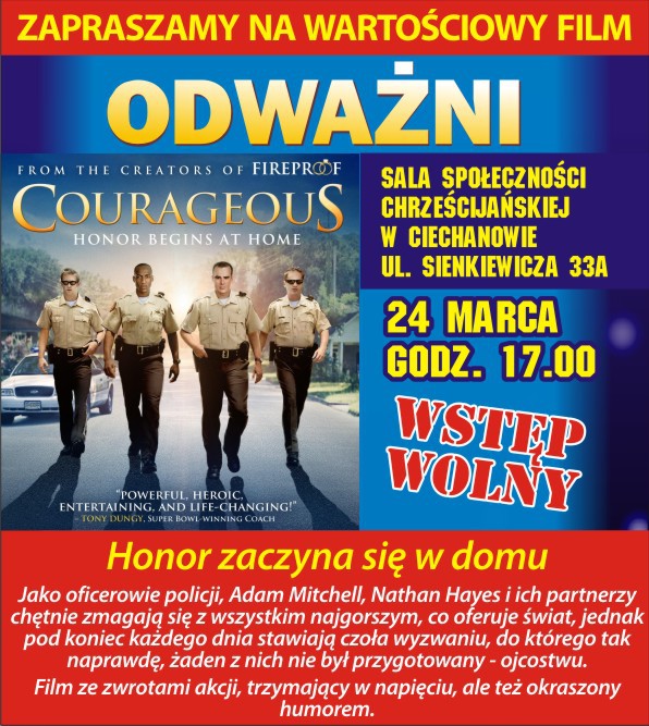 Zaproszenie na film - Odważni