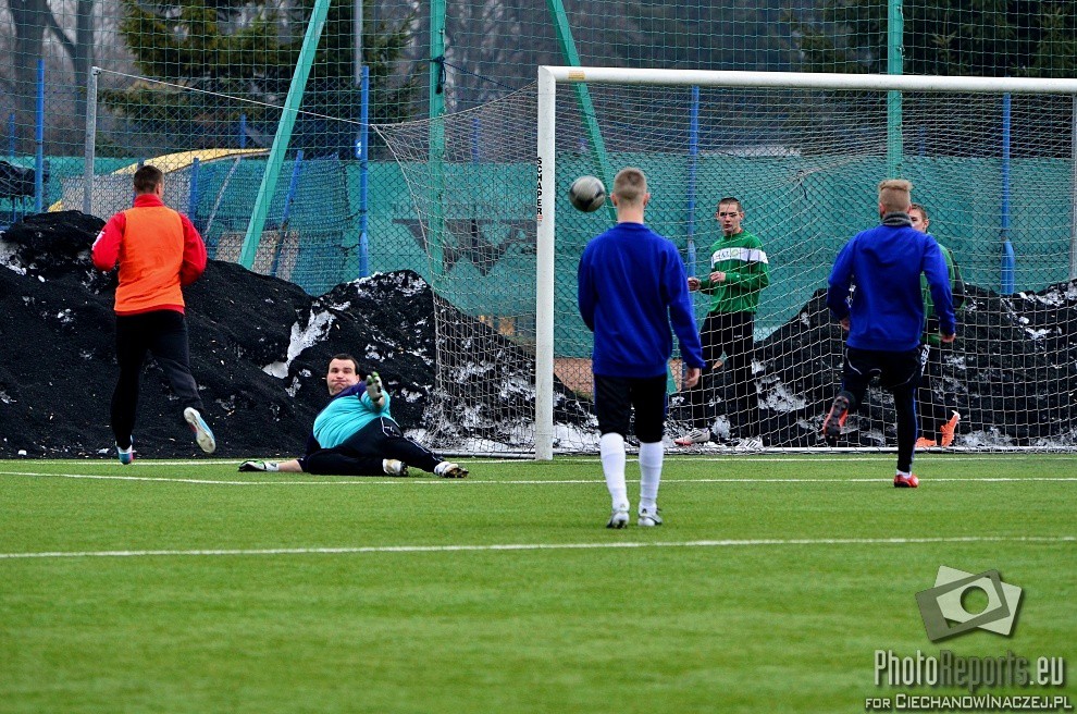 MKS gromi w pierwszym sparingu