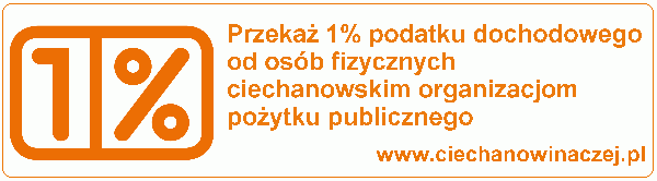 Przekaż 1% podatku na organizacje pozarządowe - to Ciebie nic nie kosztuje