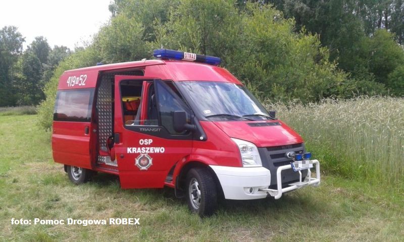Złodzieje wozu strażackiego już w rękach policji