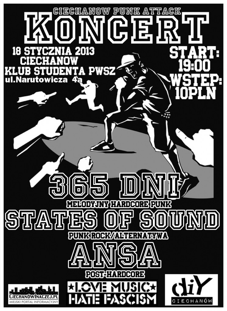 CIECHANÓW PUNK ATTACK - Koncert