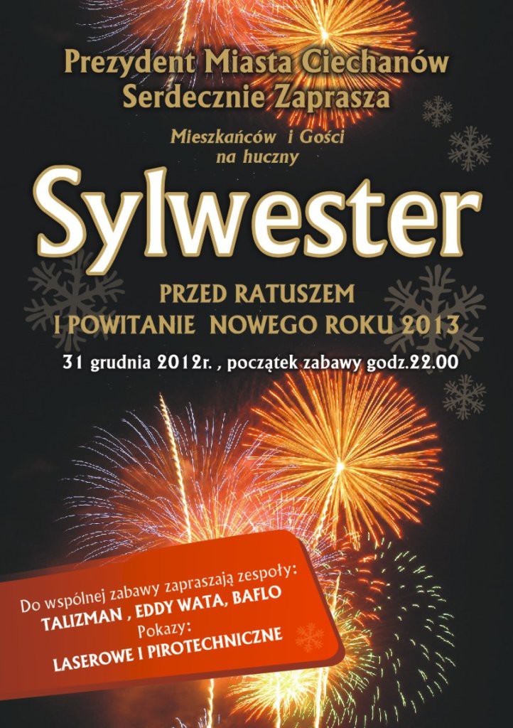 Przed nami Sylwestrowa noc przed ratuszem