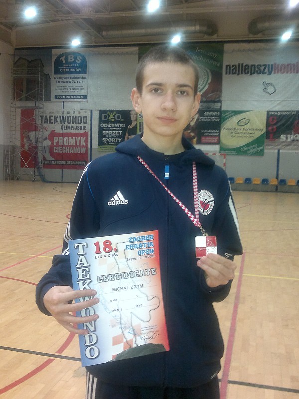 TAEKWONDO OLIMPIJSKIE WTF - EUROPEJSKIE MEDALE MICHAŁA