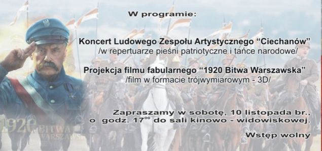 Obchody Święta Niepodległości w Ciechanowie