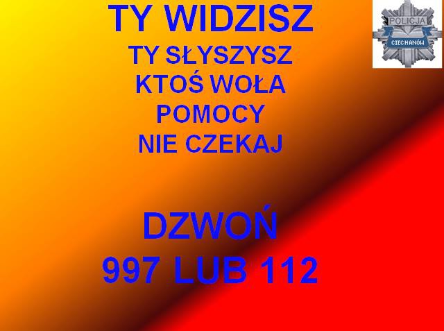 Rzecznik Prasowy KPP apeluje: Walczmy ze znieczulicą!
