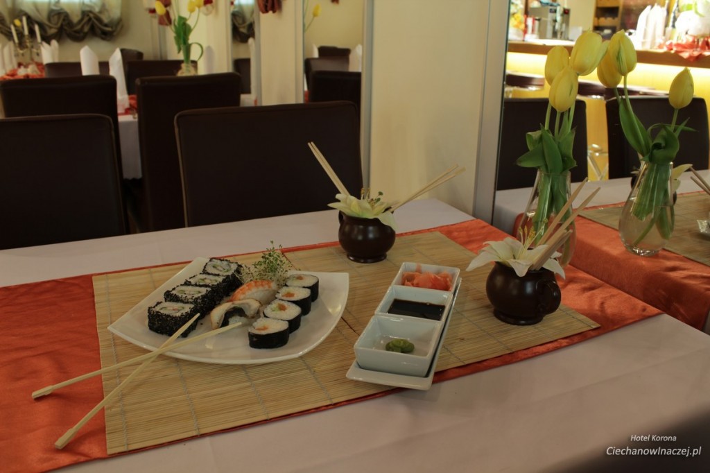 Wygraj Sushi w Hotelu Korona! Co tydzień trzy nagrody!