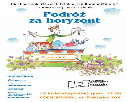 Przedstawienie dla dzieci w COEK Studio - „Podróż za horyzont”
