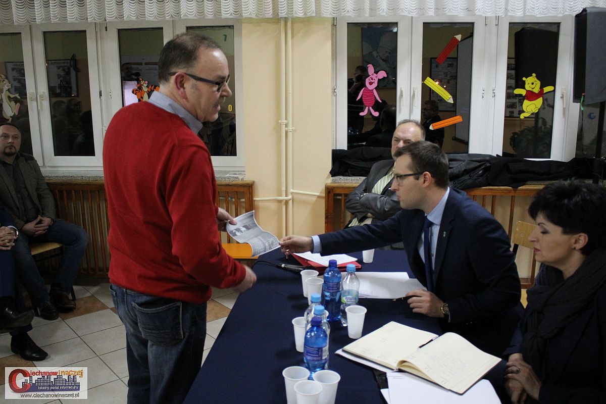Prezydent na spotkaniu z mieszkańcami osiedla 