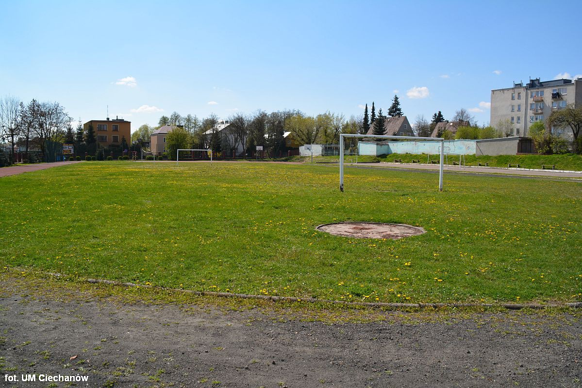 Ciechanów pozyskał 320 tys. zł na budowę kompleksu sportowego