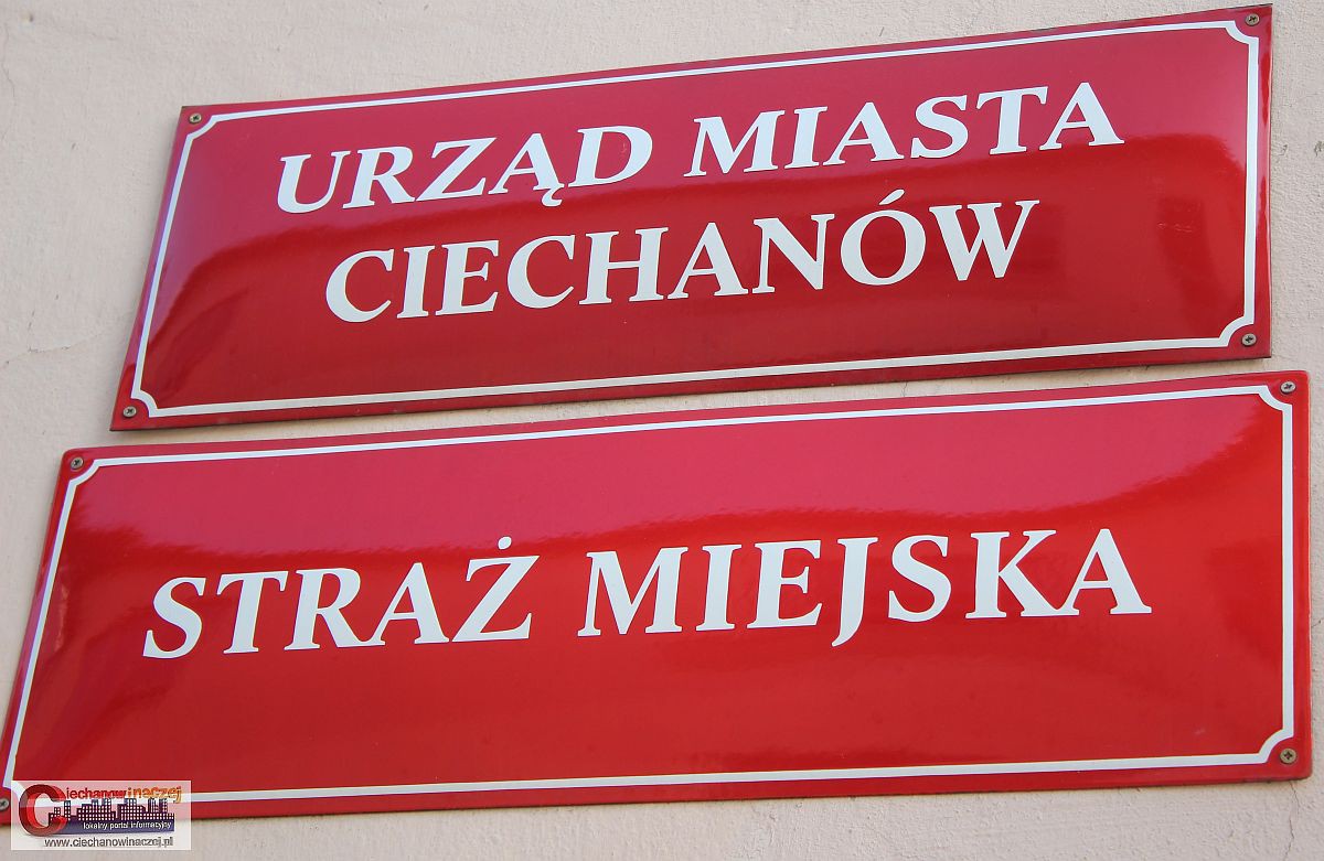 Straż miejska wlepia mieszkańcom Ciechanowa ... żółte kartki